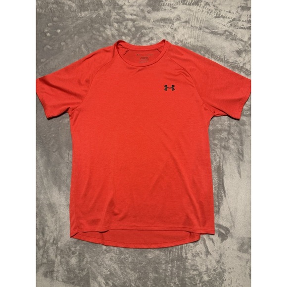 Under Armour Other - Under Armor T- Shirt The Tech Tee Casual Red Activewear Men's Large